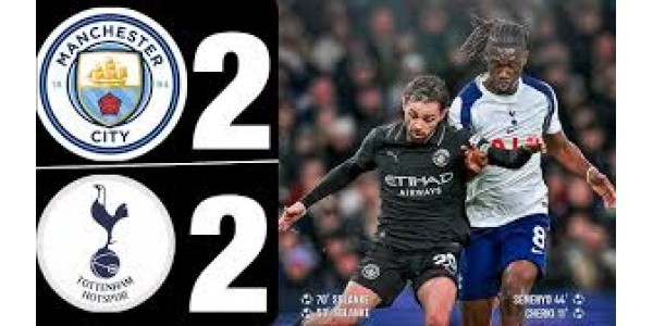 Manchester City 2-2 Tottenham Hotspur